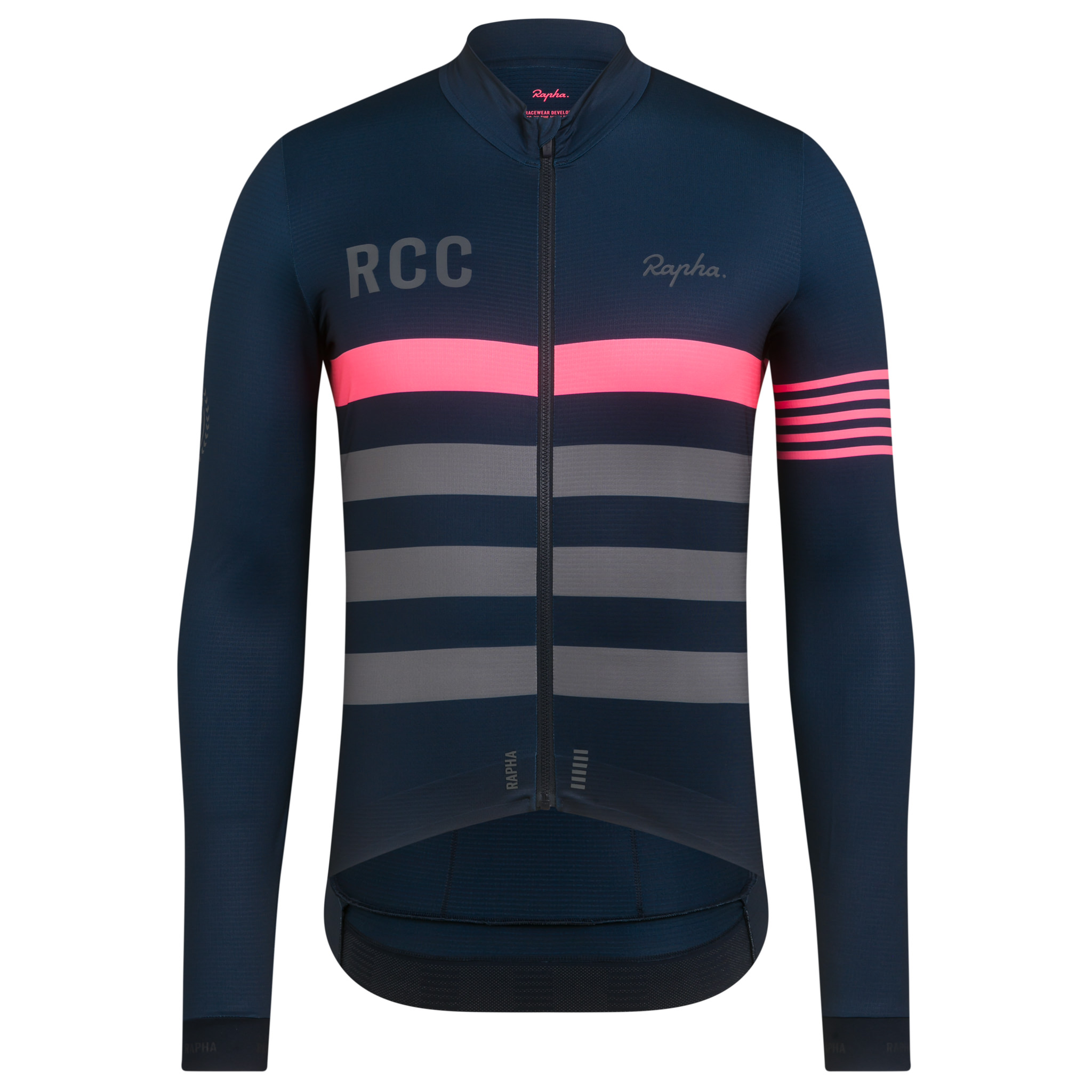Men&apos;s RCC Pro Team Long Sleeve Jersey Dark Navy