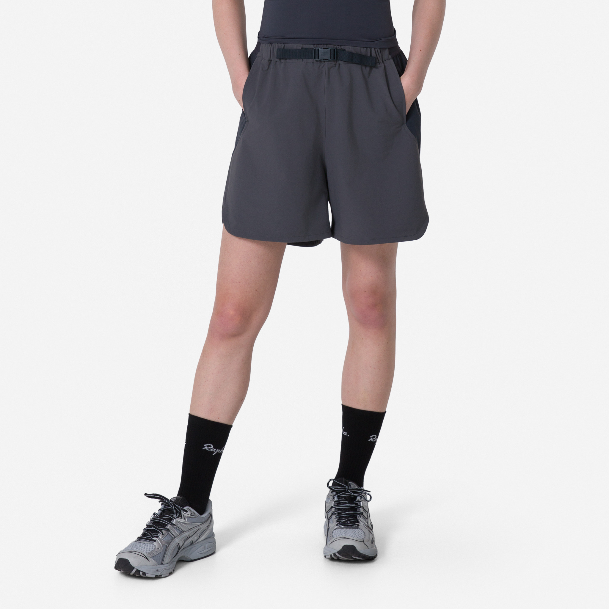 5043-Women-apos-s-Explore-Short-Black-Charcoal-Grey-3.jpg Women's Explore Short Black Charcoal/Grey