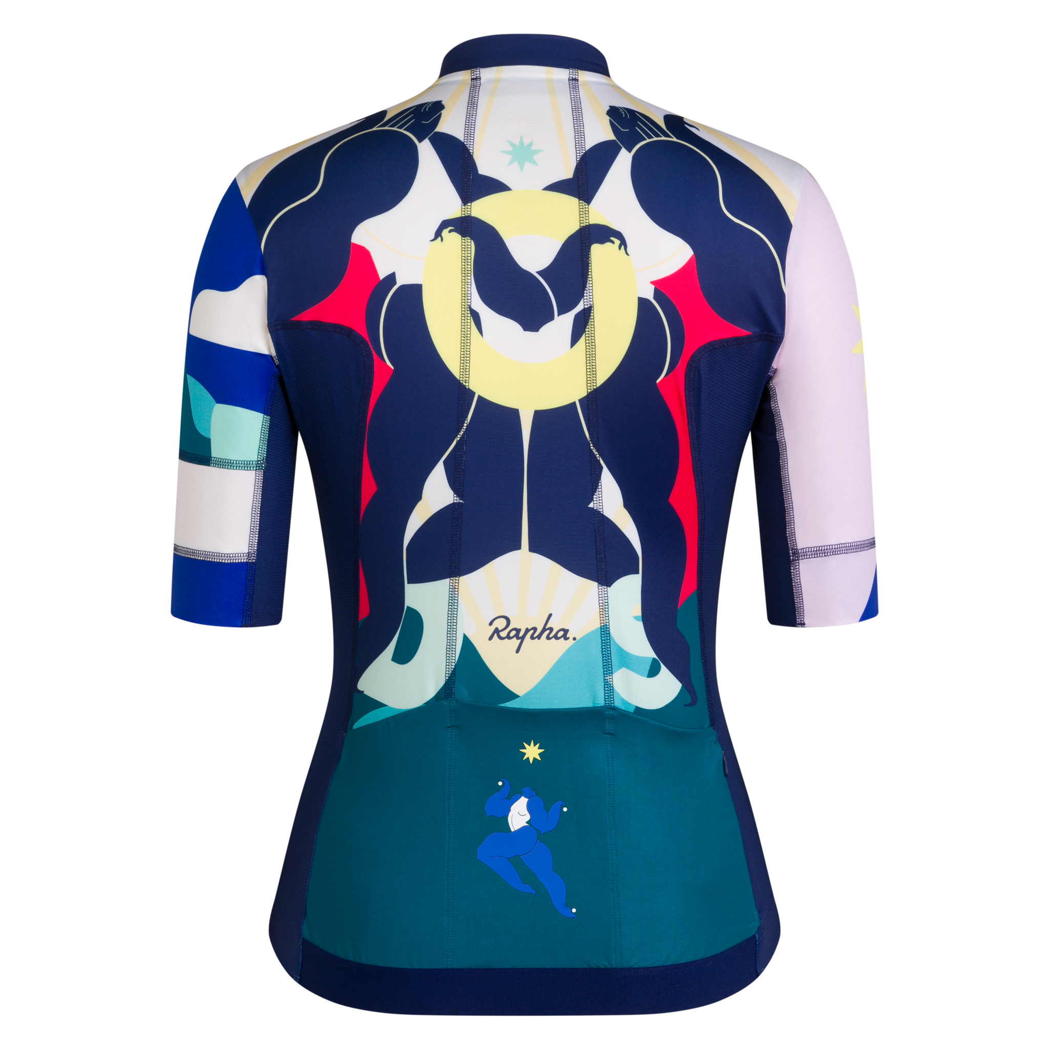 W100 Women&apos;s Rapha Jersey - Kelly Anna Multicolour