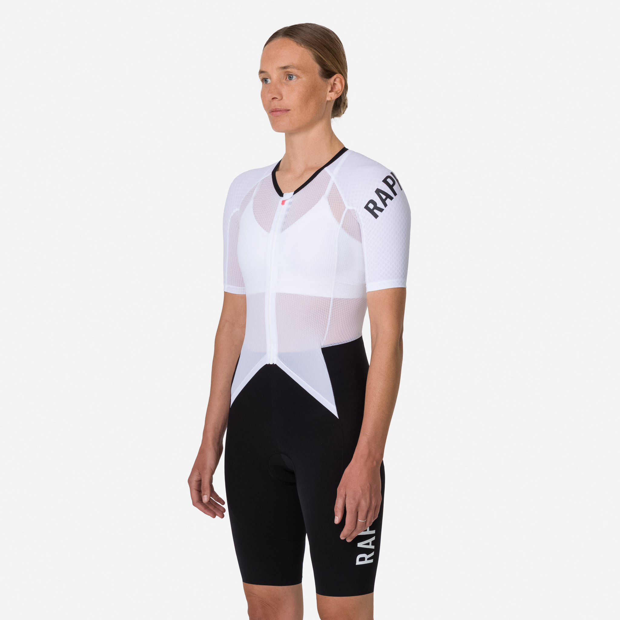 5192-Women-apos-s-Pro-Team-Summer-Roadsuit-White-Black-6.jpg Women's Pro Team Summer Roadsuit White/Black