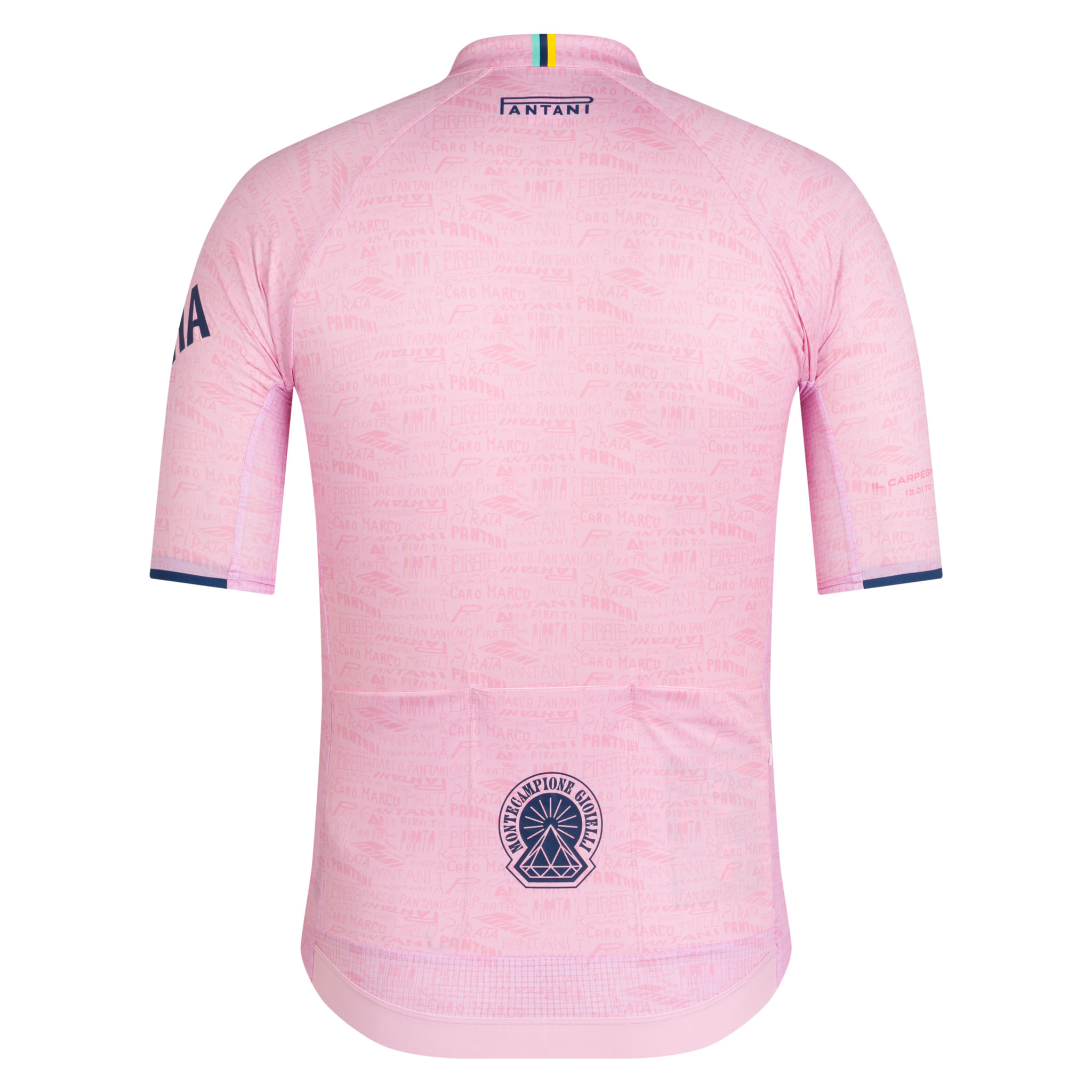 Men&apos;s Pro Team Lightweight Jersey - Pantani Multicolour - Pantani
