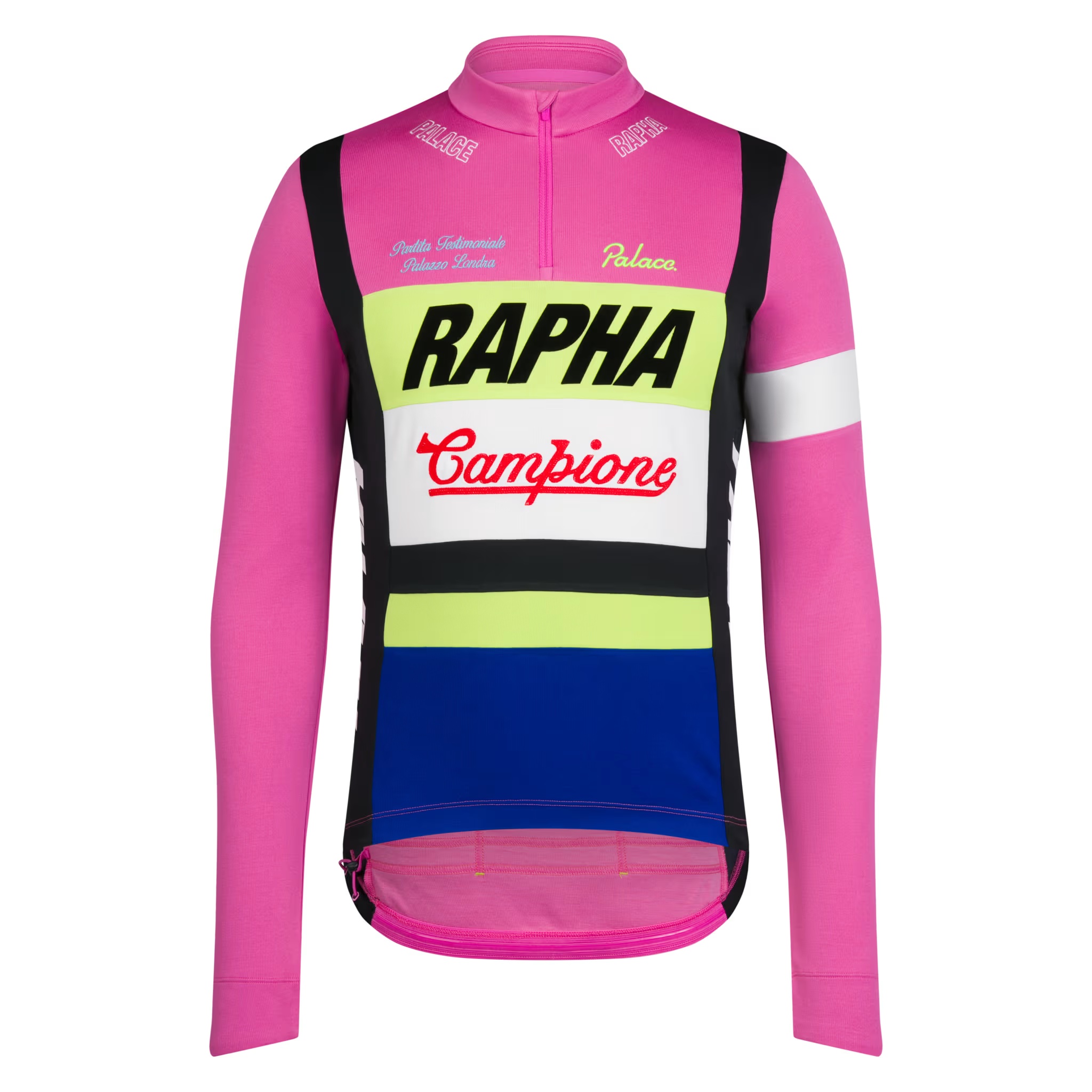 Palace Rapha Classico Long Sleeve Jersey Multicolour - Commercial