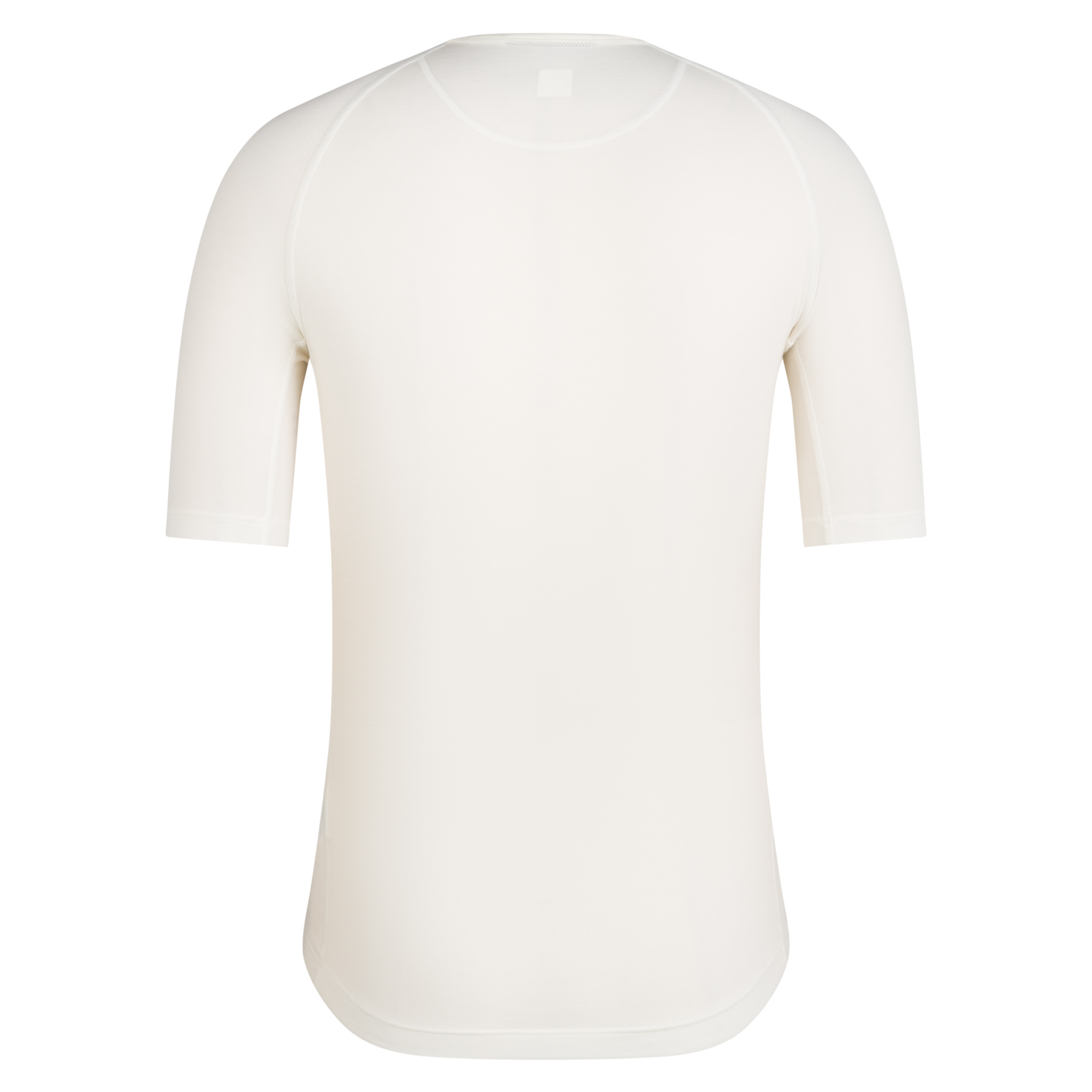 Merino Base Layer - Short Sleeve Cream/White