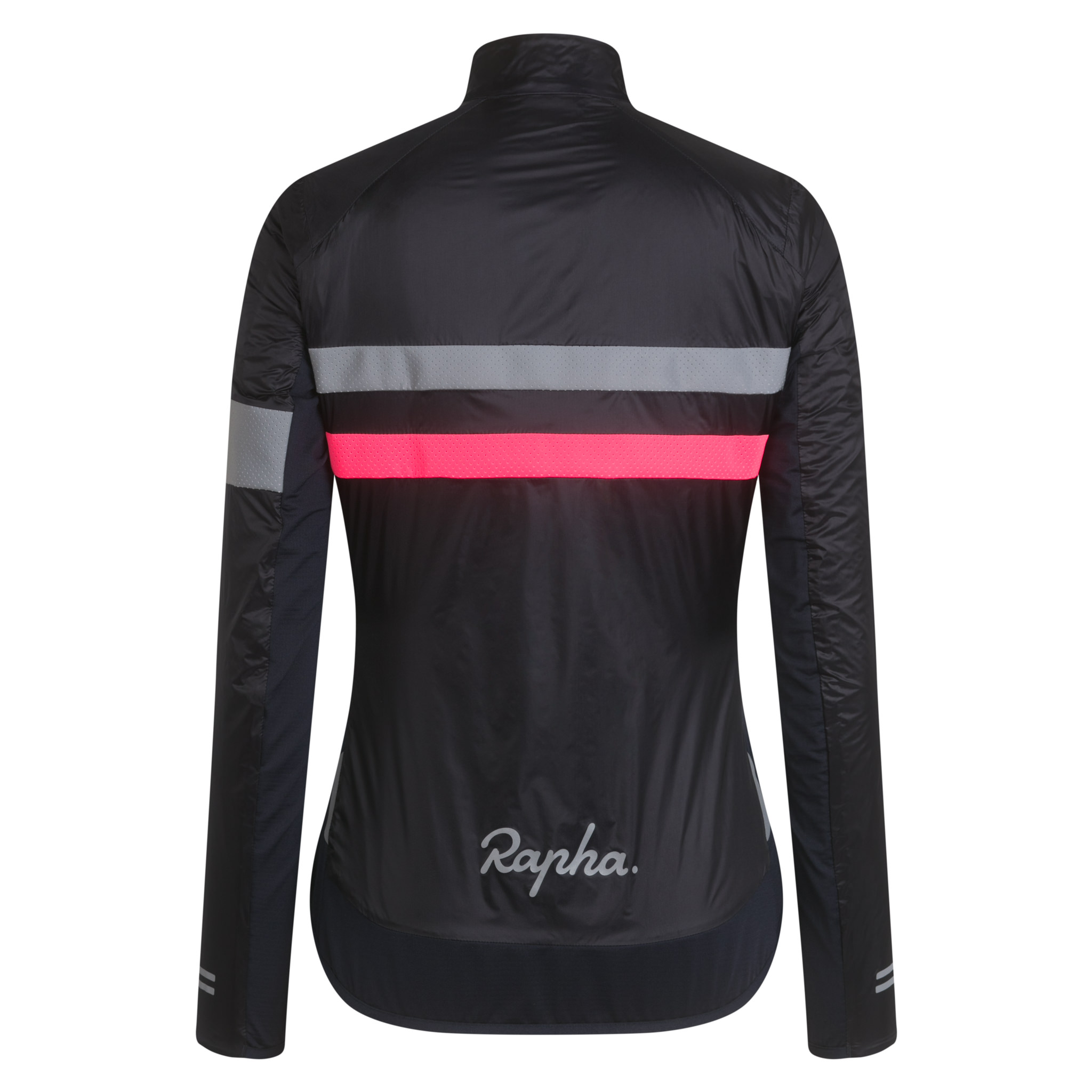 Women&apos;s Brevet Insulated Jacket Dark Navy/High-Vis Pink/White