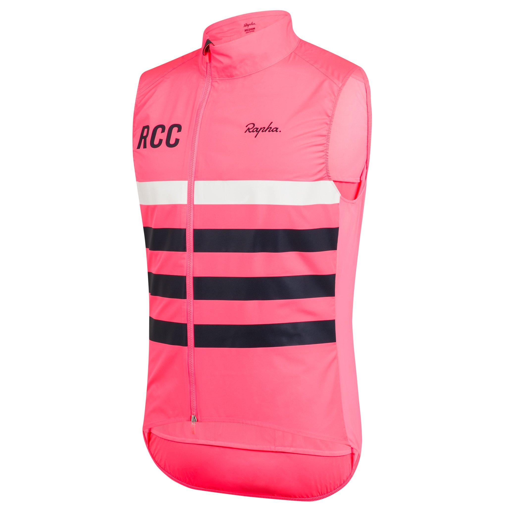 Men&apos;s RCC Brevet Lightweight Gilet High-Vis Pink
