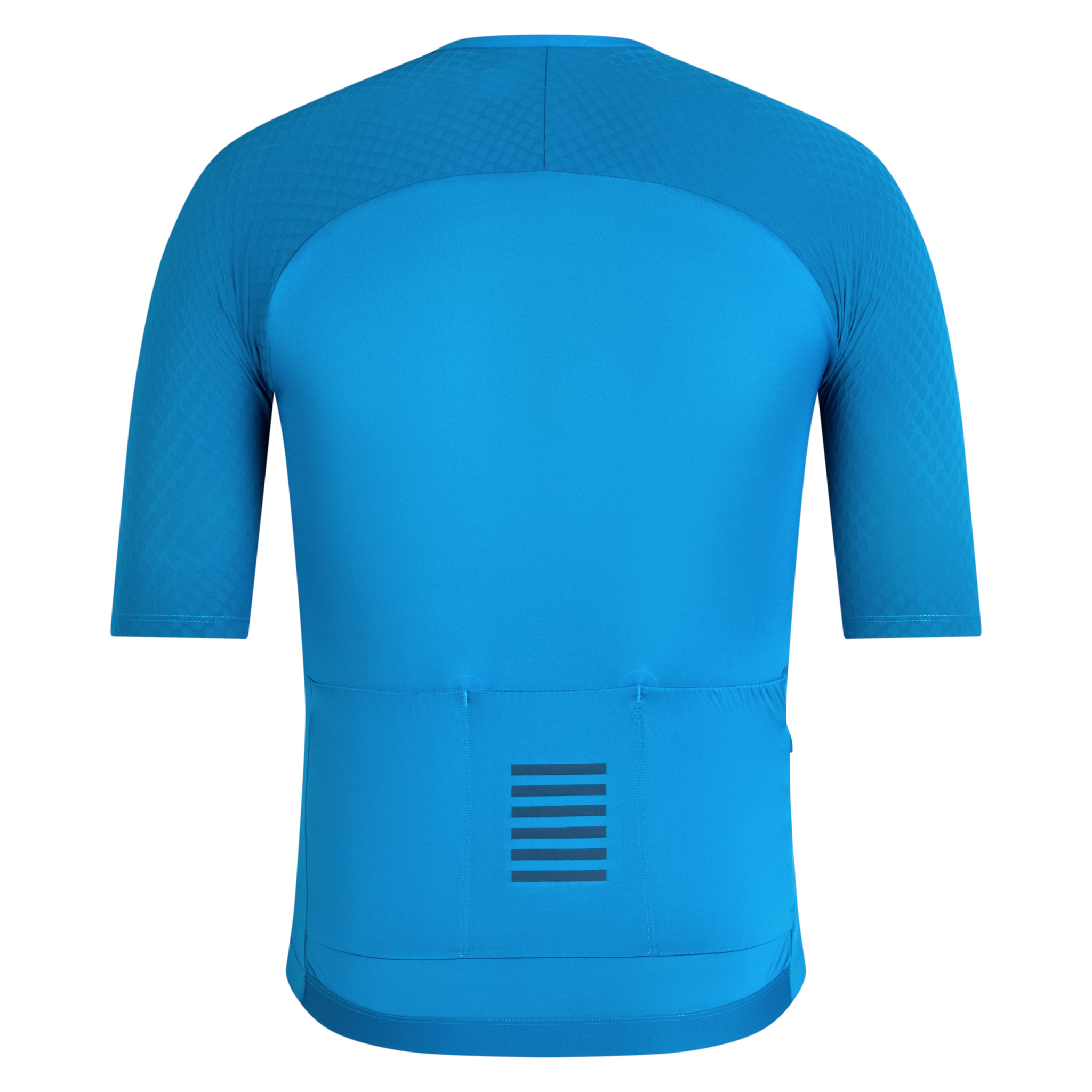 Men&apos;s Pro Team Aero Jersey Petrol Blue/Jewelled Blue
