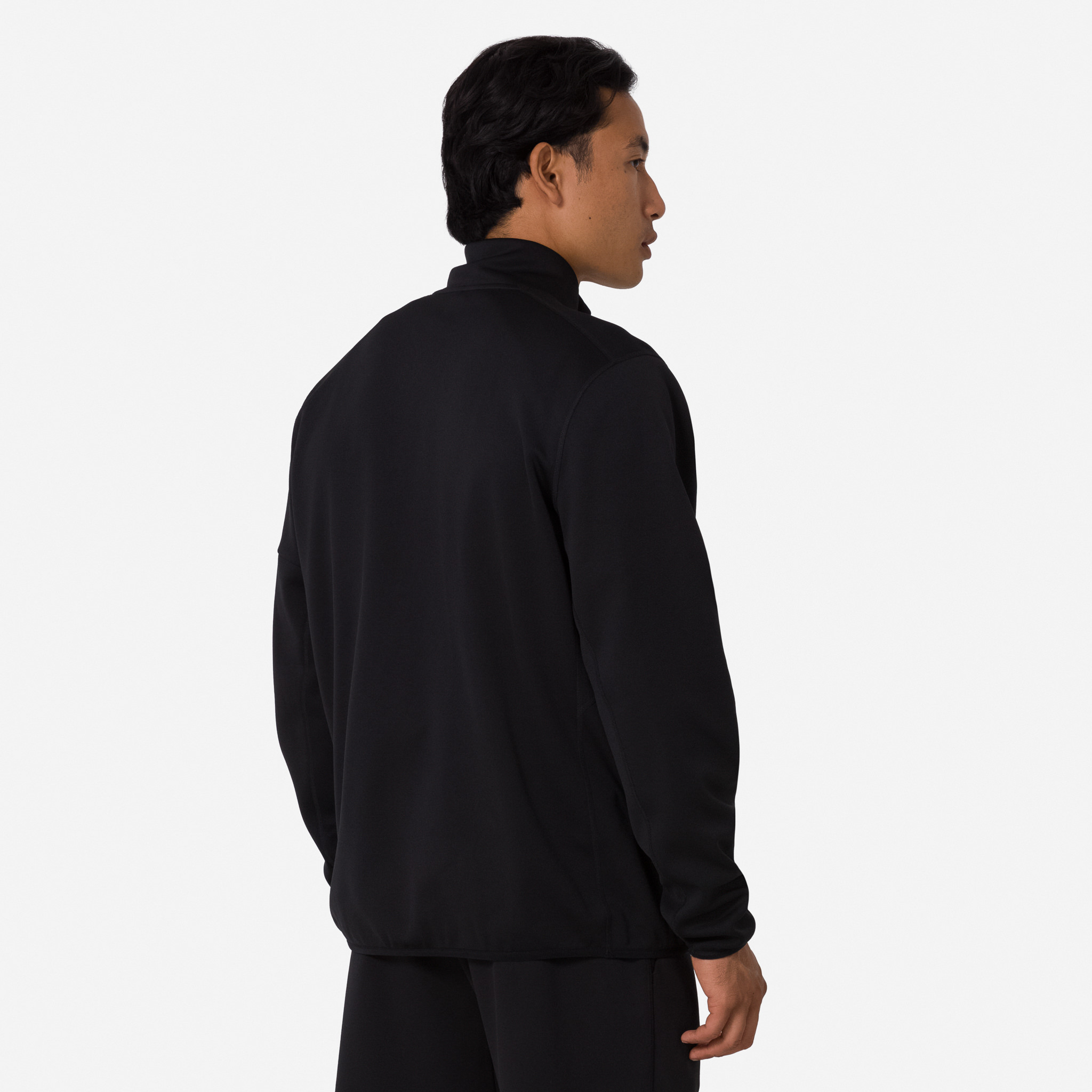 Men&apos;s Tech Fleece Half Zip Black/Grey