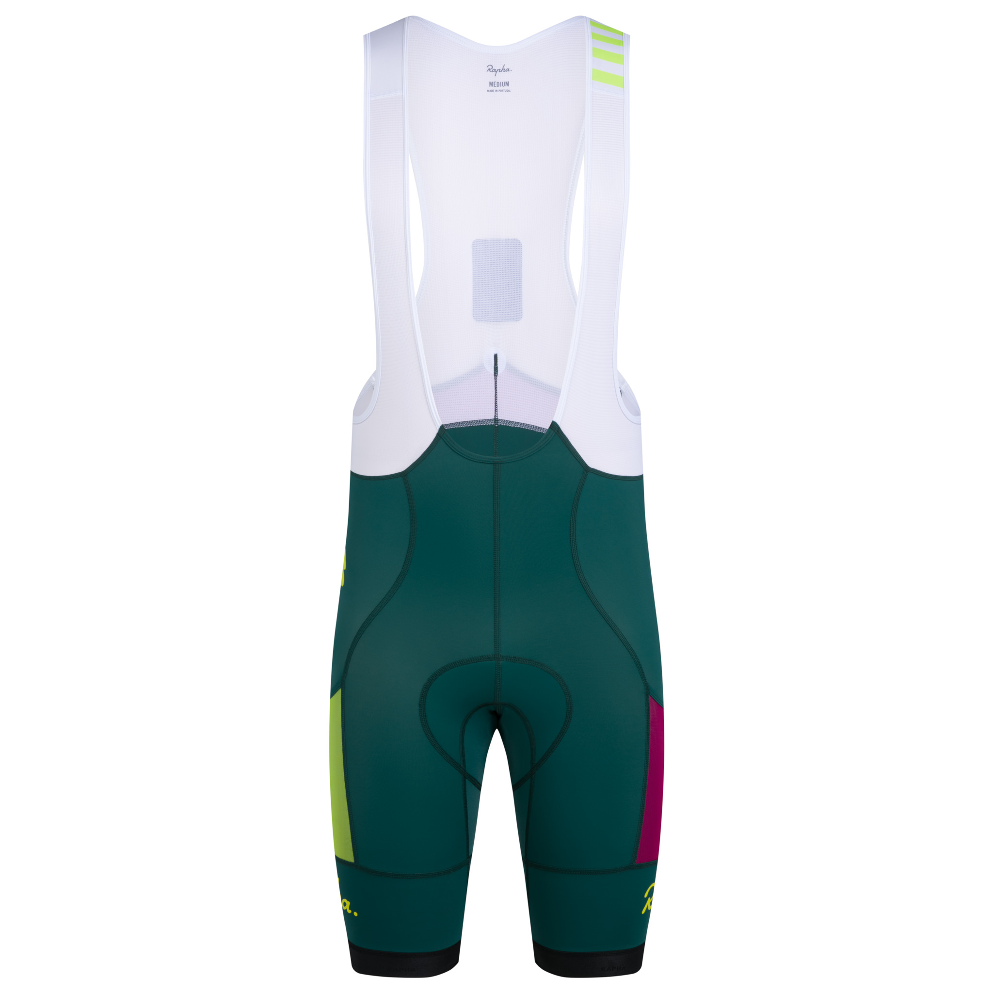 AMANI Men&apos;s Pro Team Training Cargo Bib Shorts Teal