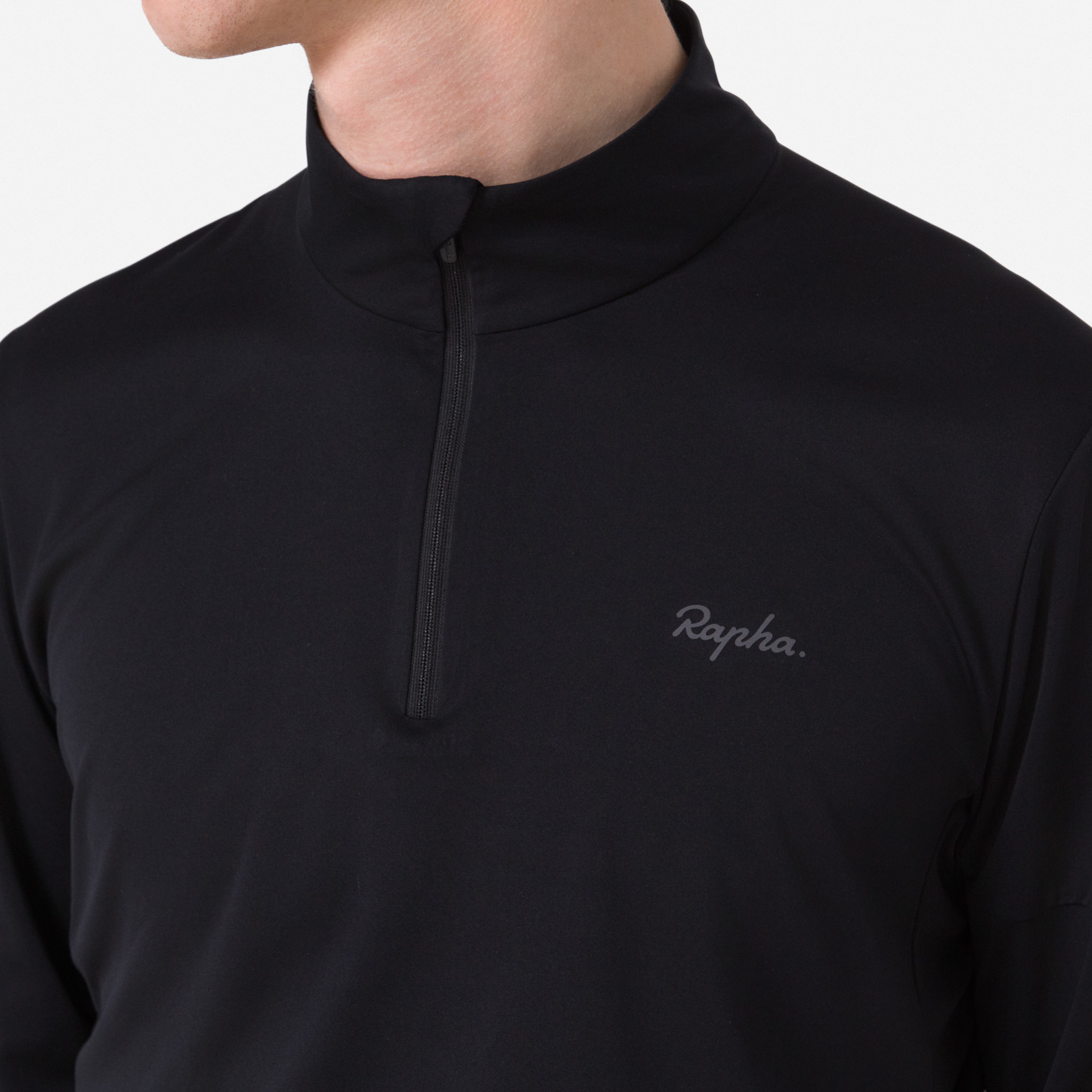 5385-Men-apos-s-Active-Half-Zip-Black-Grey-5.jpg Men's Active Half Zip Black/Grey