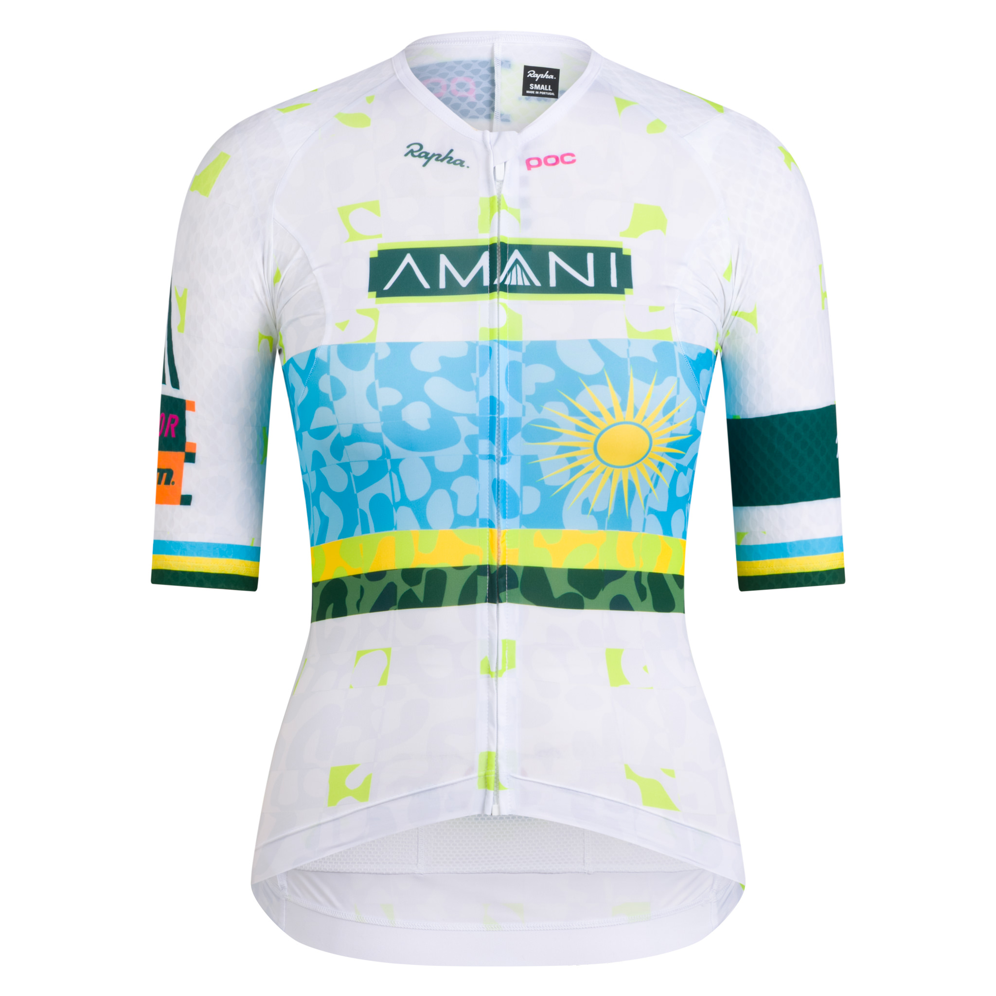 AMANI Women&apos;s Pro Team Aero Jersey - Rwanda Multicolour