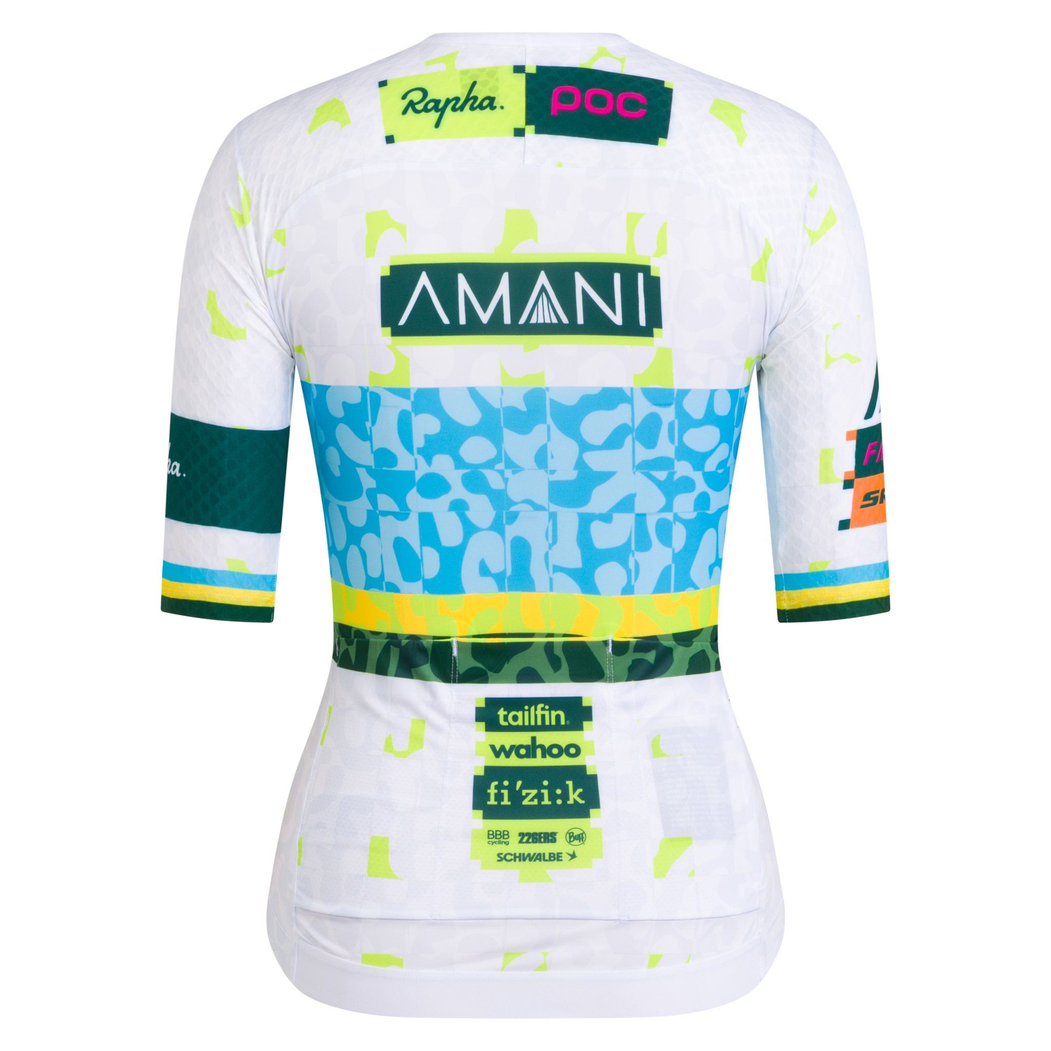 AMANI Women&apos;s Pro Team Aero Jersey - Rwanda Multicolour