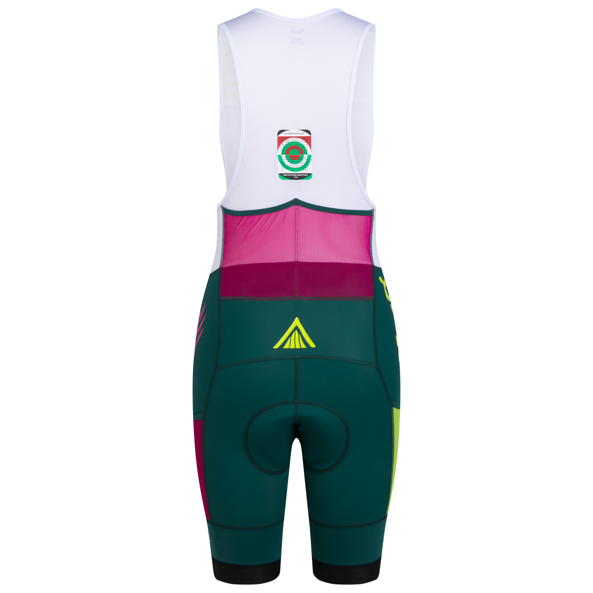 AMANI Women&apos;s Pro Team Training Cargo Bib Shorts Teal