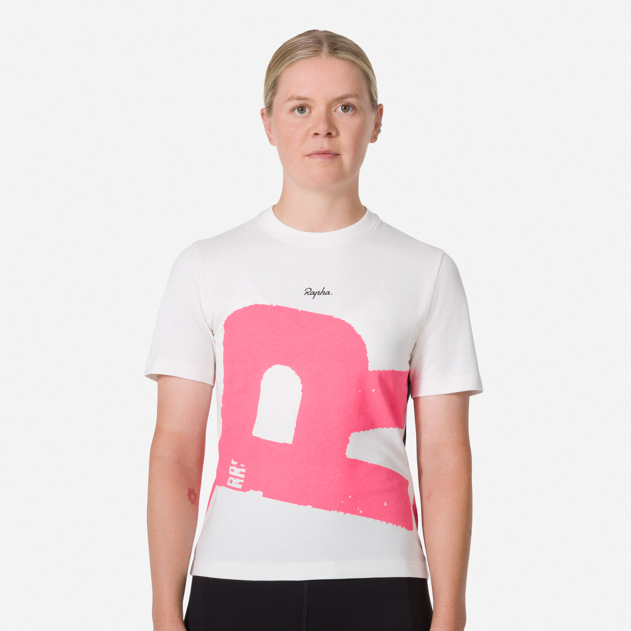 5603-RCC-David-Carson-Women-apos-s-Short-Sleeve-Cotton-Tee-Multicolour-3.jpg RCC + David Carson Women's Short Sleeve Cotton Tee Multicolour