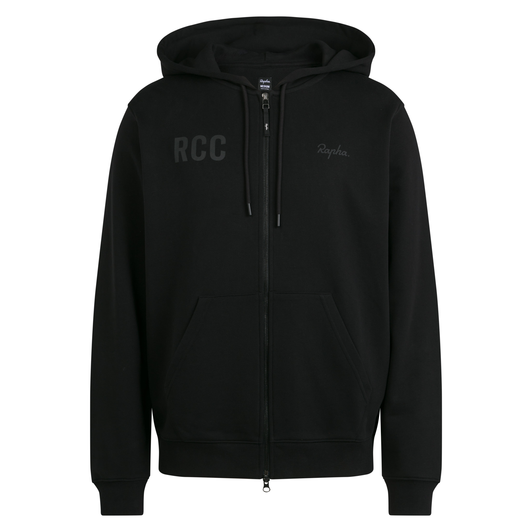 RCC 10 Men&apos;s Zip Hoodie Black