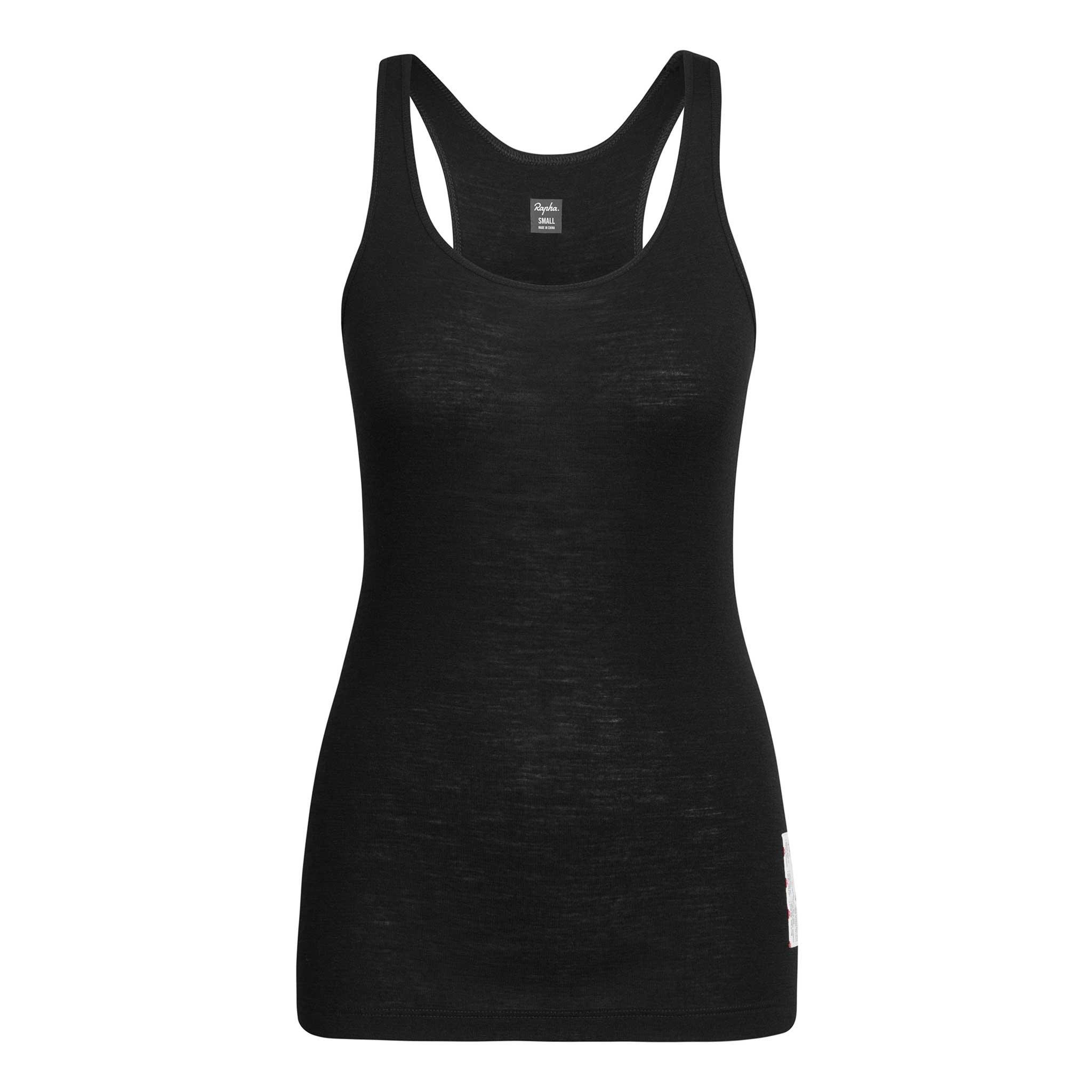 Women&apos;s Merino Base Layer - Sleeveless Black