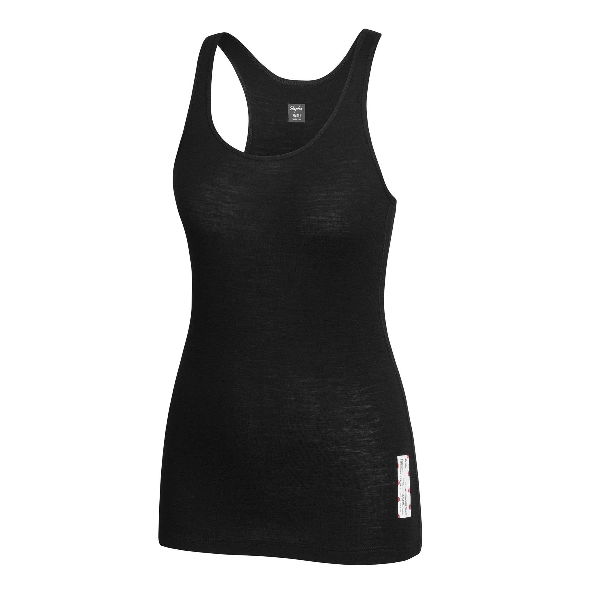 Women&apos;s Merino Base Layer - Sleeveless Black