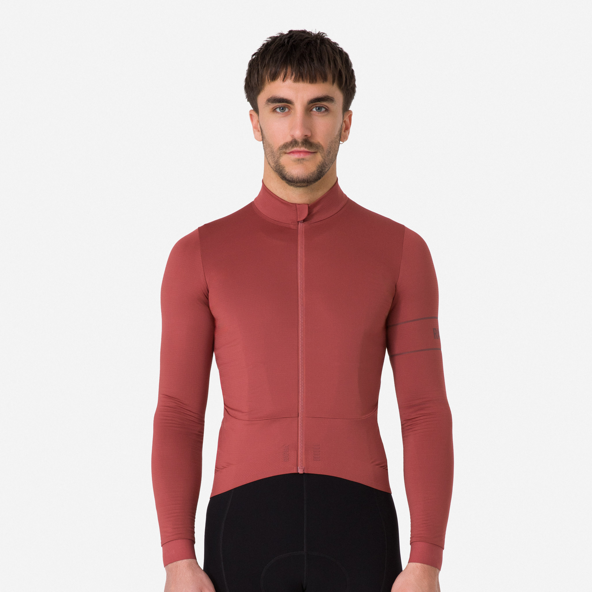 729-Men-apos-s-Pro-Team-Long-Sleeve-Thermal-Jersey-Rusty-Red-Deep-Red-3.jpg Men's Pro Team Long Sleeve Thermal Jersey Rusty Red / Deep Red