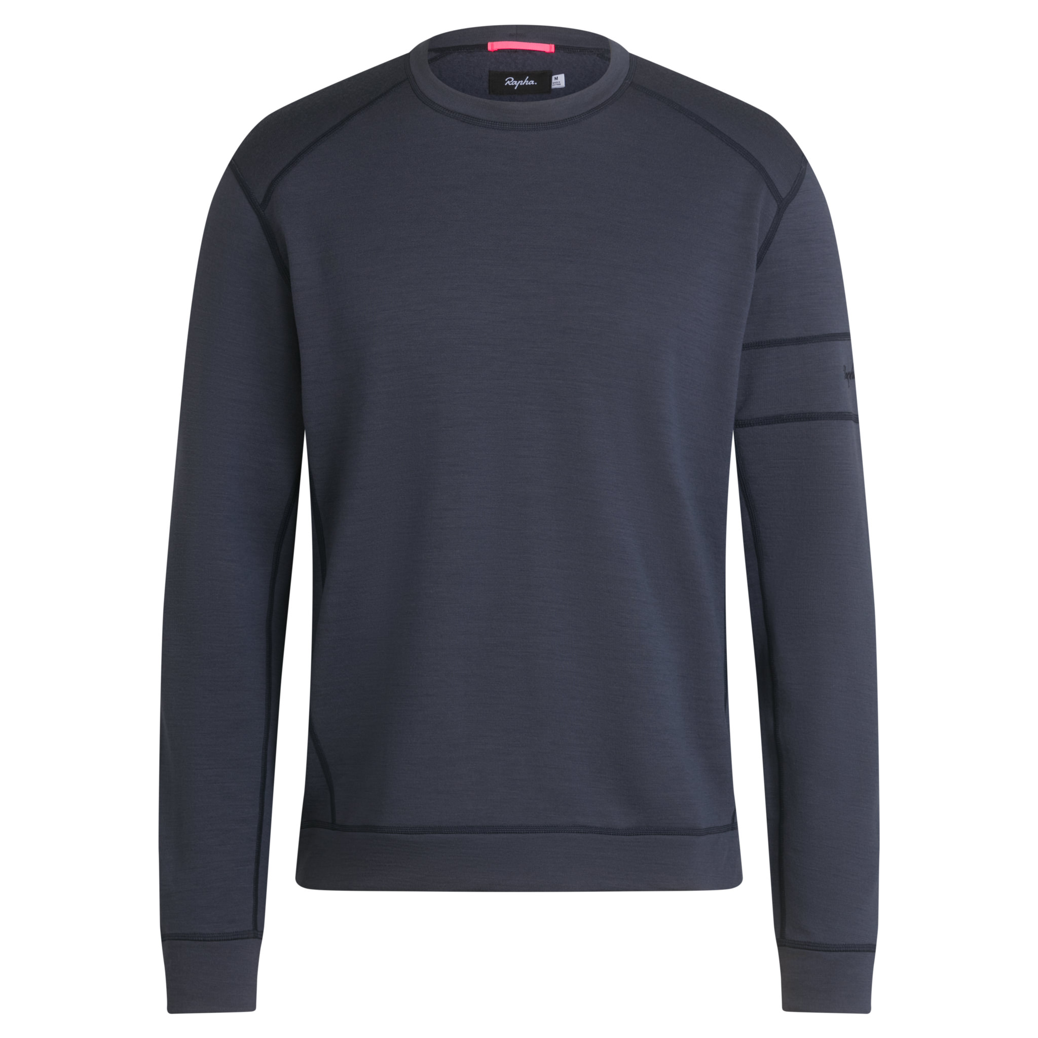 Men&apos;s Merino Sweatshirt Black/Dark Navy