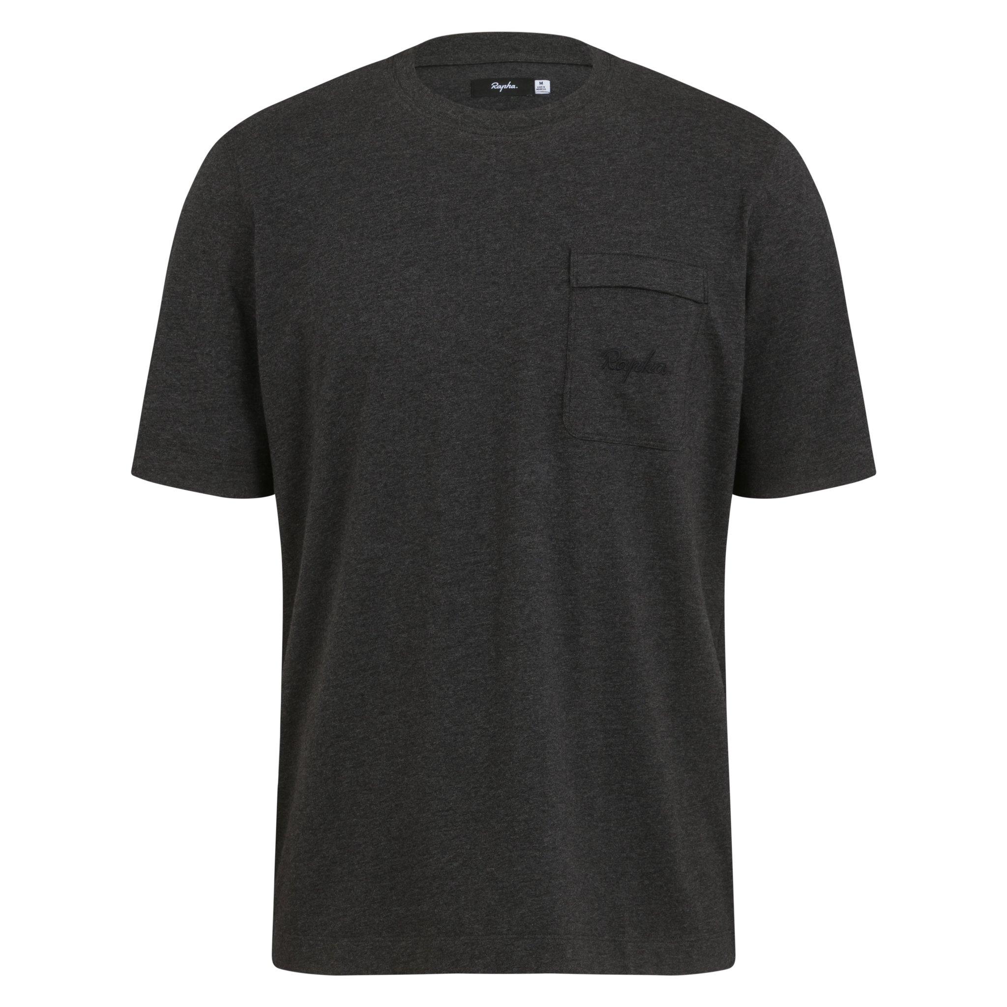 835-Men-apos-s-Logo-Pocket-T-Shirt-Charcoal-Marl-Black-7.jpg Men's Logo Pocket T-Shirt Charcoal Marl/Black