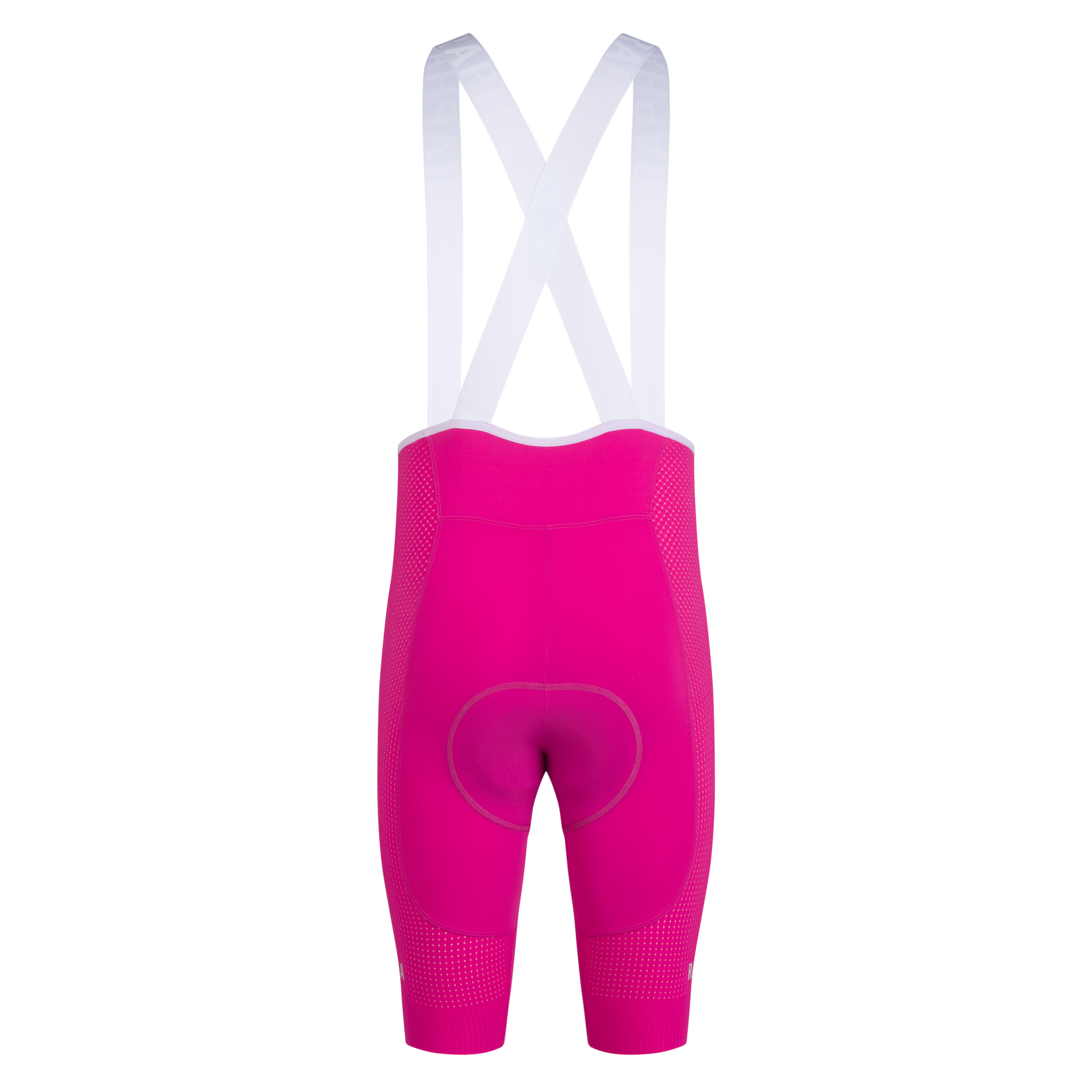 Men&apos;s Pro Team Ghost Bib Shorts - Long  Rose Violet/White