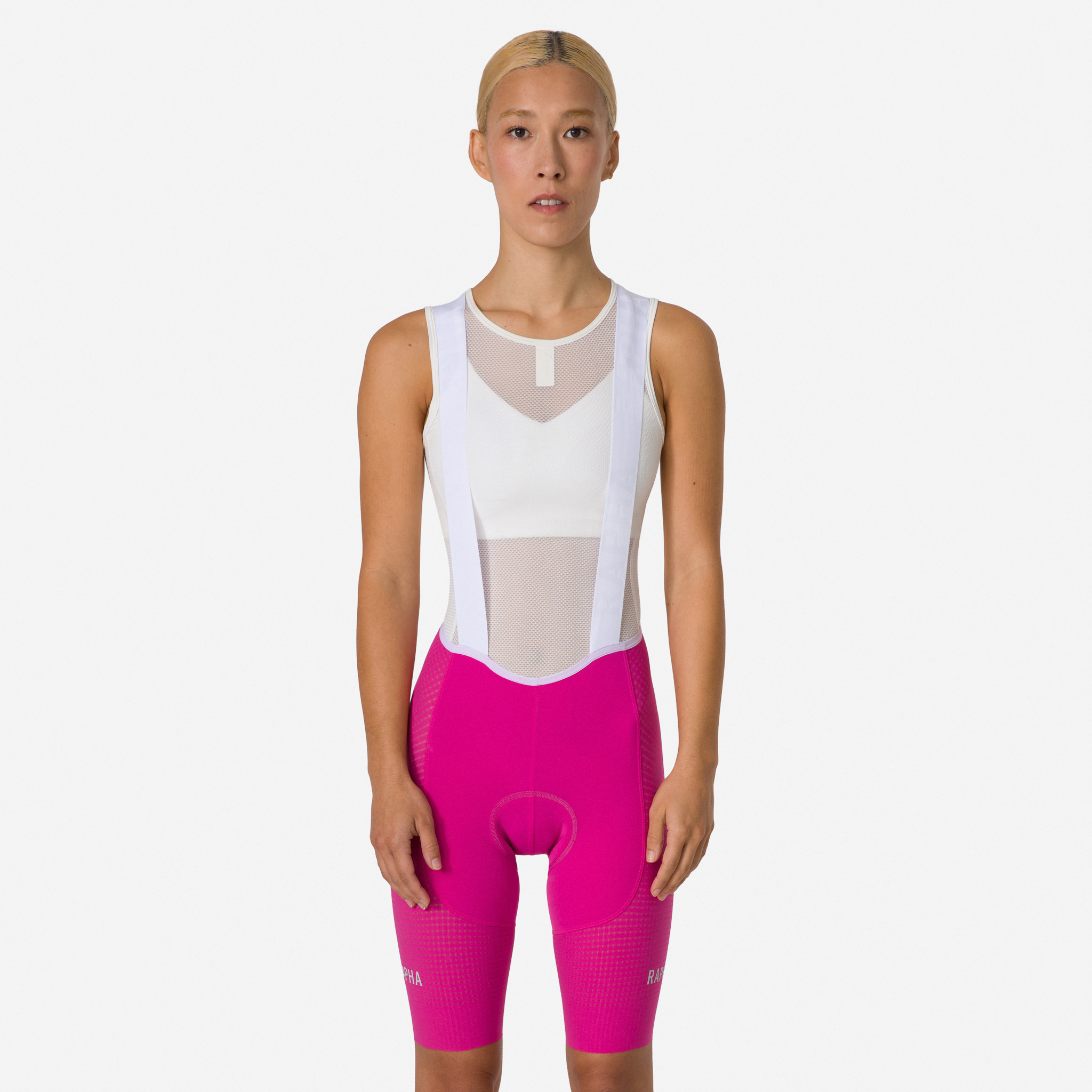 91-Women-apos-s-Pro-Team-Ghost-Bib-Shorts-Long-Rose-Violet-White-5.jpg Women's Pro Team Ghost Bib Shorts - Long Rose Violet/White