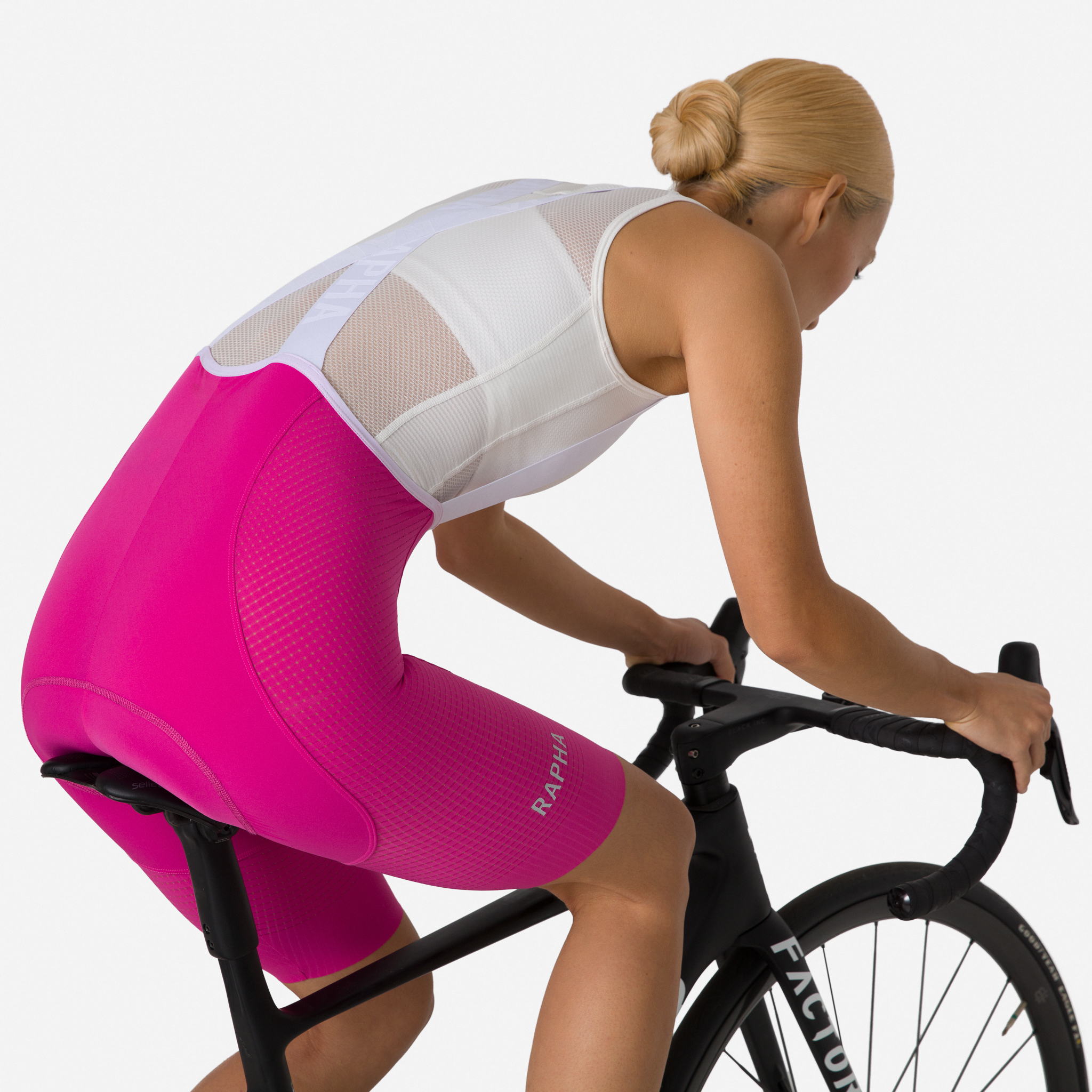 91-Women-apos-s-Pro-Team-Ghost-Bib-Shorts-Long-Rose-Violet-White-8.jpg Women's Pro Team Ghost Bib Shorts - Long Rose Violet/White