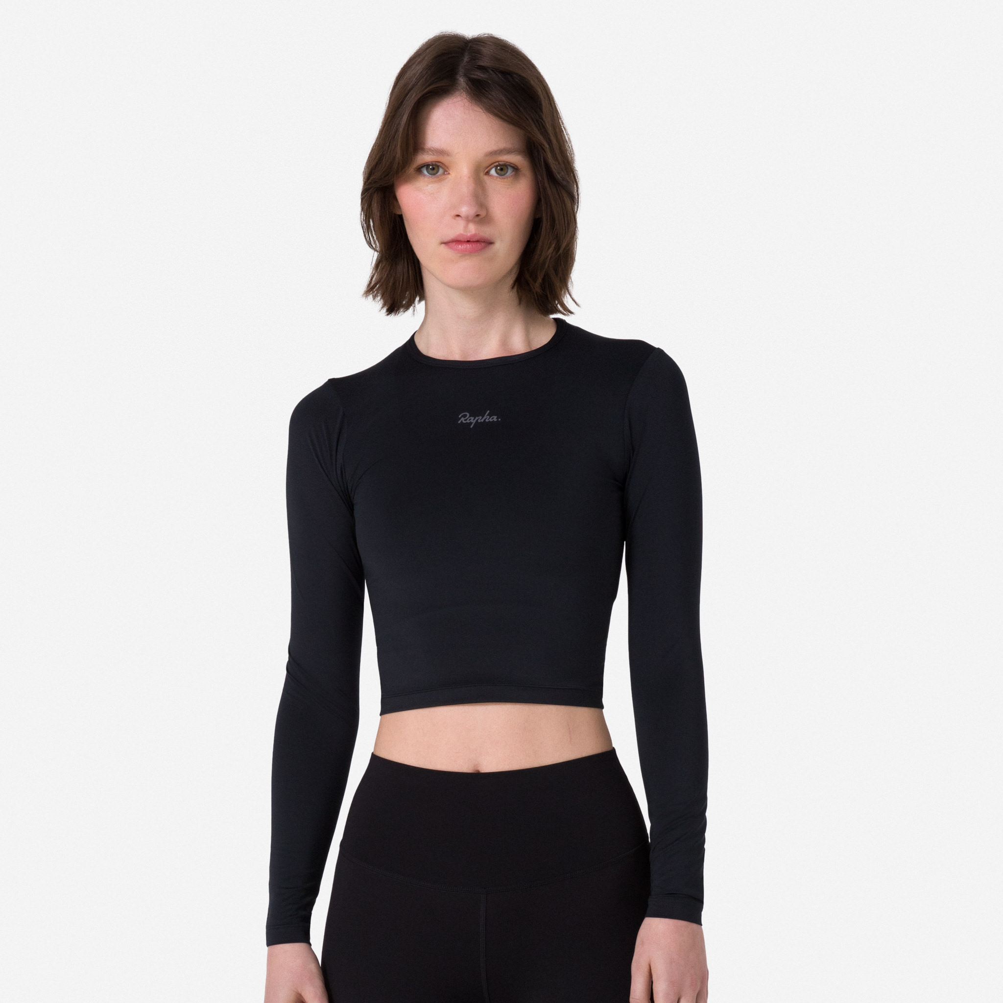 Women&apos;s Active Long Sleeve Top Black/Grey