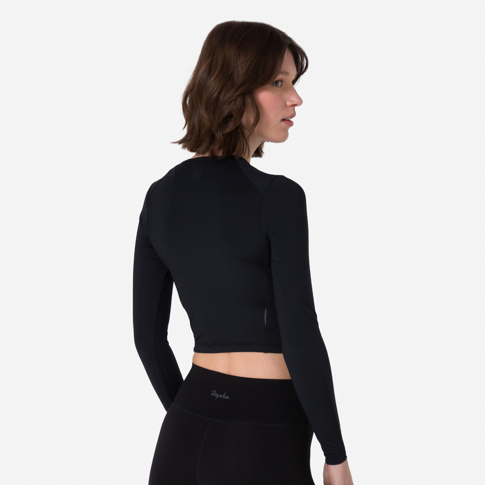 Women&apos;s Active Long Sleeve Top Black/Grey